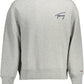 Eco-Conscious Gray Embroidered Sweater