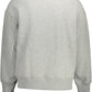 Eco-Conscious Gray Embroidered Sweater