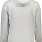 Eco-Chic Gray Hooded Sweatshirt