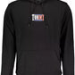 Chic Black Hooded Sweatshirt with Embroidery