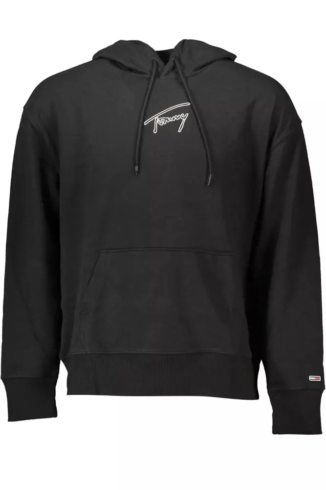 Sleek Hooded Logo Sweatshirt