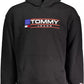 Elegant Hooded Sweatshirt with Embroidered Logo