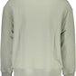 Chic Green Embroidered Logo Sweatshirt