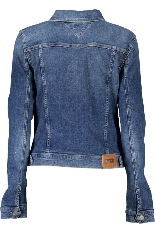 Chic Denim Jacket with Worn Effect