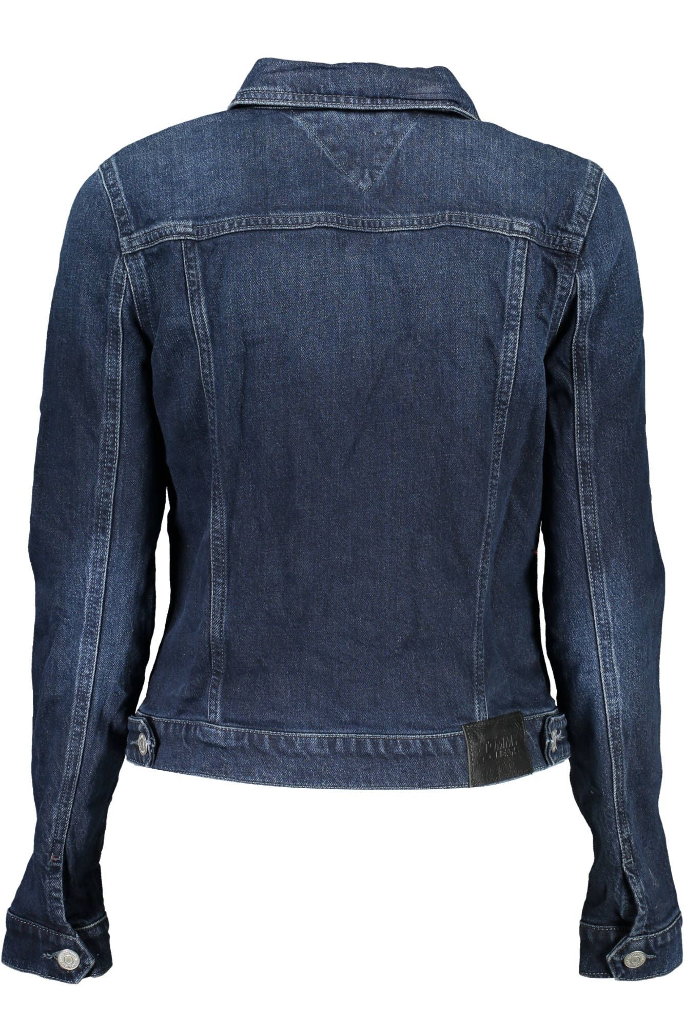 Chic Embroidered Denim Jacket with Logo Detail