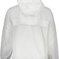 Chic Waterproof Hooded Jacket - Classic White