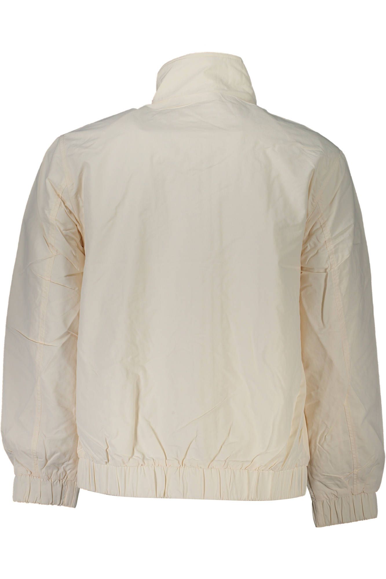 Eco-Conscious White Sports Jacket