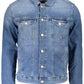 Vintage Wash Denim Jacket with Embroidery Detail