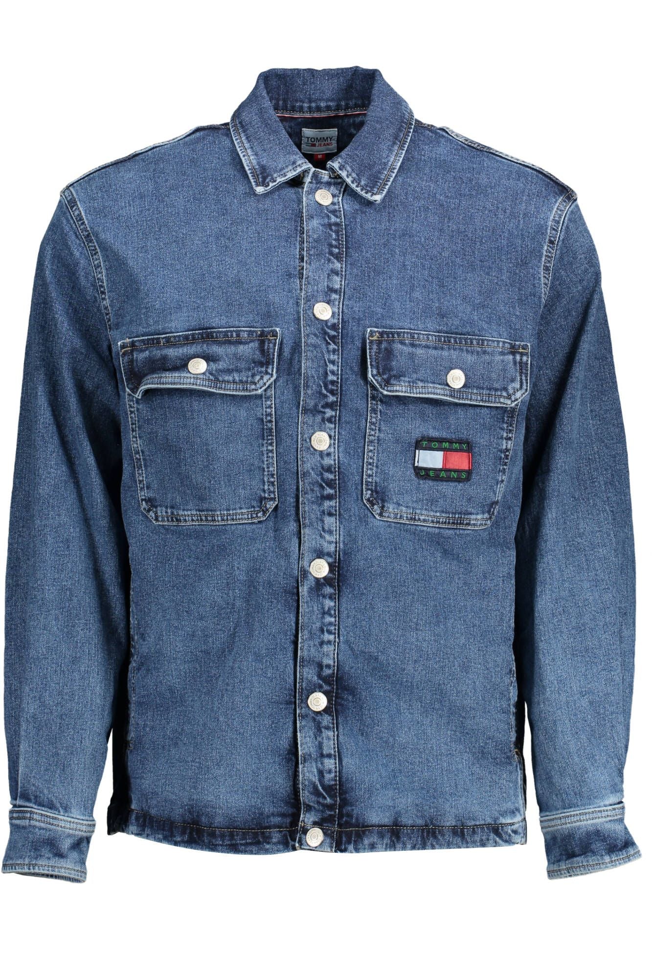 Elegant Blue Denim Jacket - Timeless Style