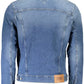 Vintage Wash Denim Jacket with Embroidery Detail