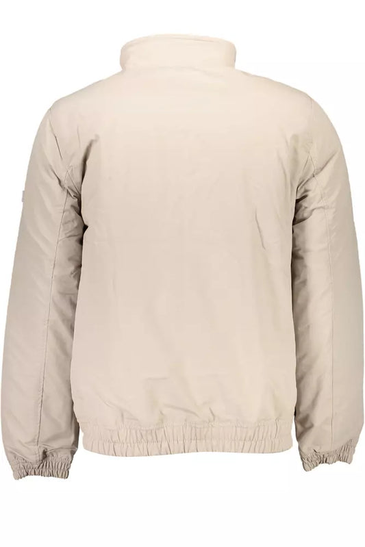 Chic Beige Long-Sleeved Designer Jacket