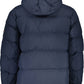 Sophisticated Blue Jacket with Removable Hood