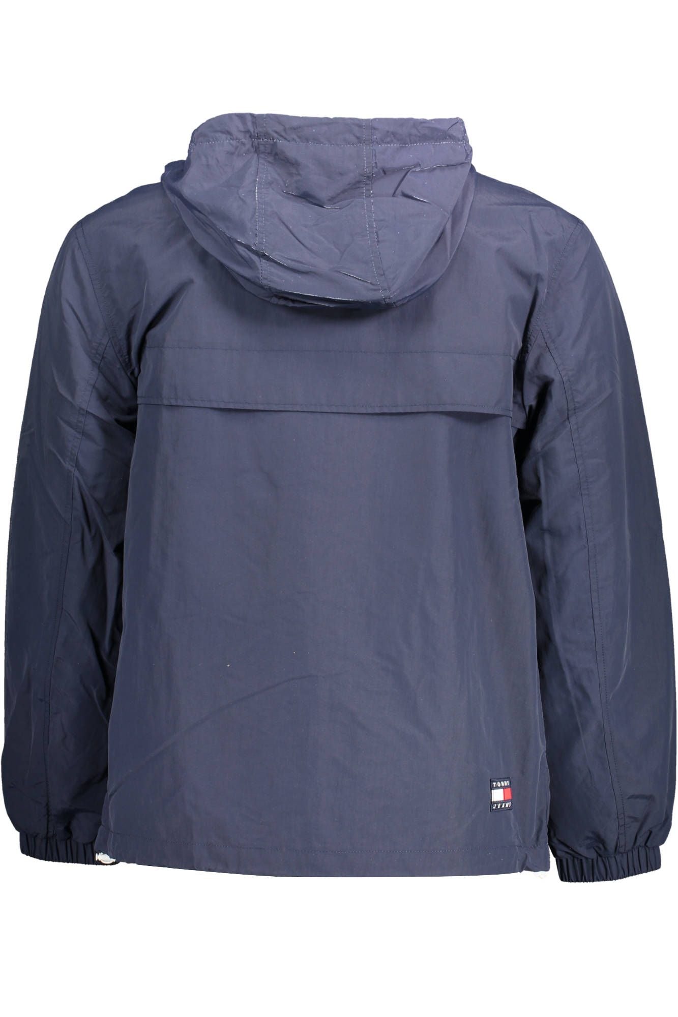 Sleek Recycled Nylon Hooded Jacket