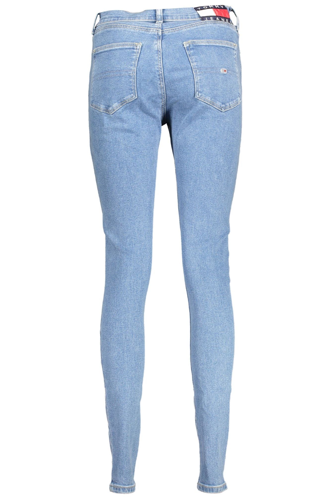 Chic High Waist Super Skinny Light Blue Jeans