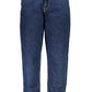 Chic Blue High Rise Tapered Mom Jeans