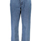 Chic Washed Straight-Leg Denim Pants