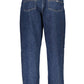 Chic Blue High Rise Tapered Mom Jeans