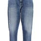 Chic Faded Blue Mom Jeans for Everyday Wear