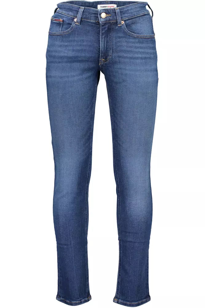 Slim Scanton Washed Jeans in Blue