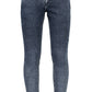 Sleek Cotton Denim Jeans - Classic Button Zip Fly
