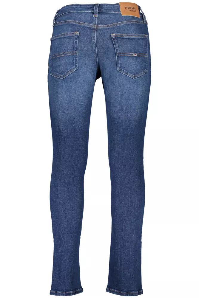 Slim Scanton Washed Jeans in Blue