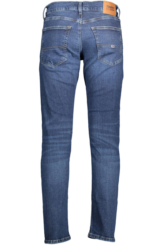 Slim Scanton Blue Cotton Jeans