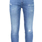 Austin Slim Washed Blue Jeans