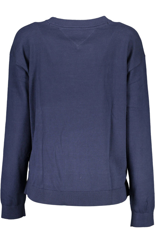 Chic Contrast Crew-Neck Long-Sleeve Shirt