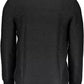 Sleek Black Embroidered Sweater