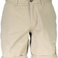 Beige Bermuda Jeans - Casual Summer Staple