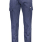 Timeless Blue Cotton Stretch Trousers