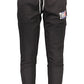 Elegant Sports Trousers with Embroidered Logo