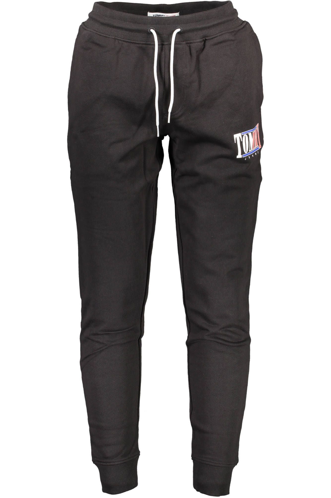 Elegant Sports Trousers with Embroidered Logo