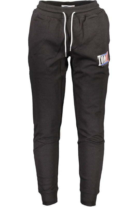 Elegant Sports Trousers with Embroidered Logo