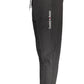 Elegant Sporty Black Trousers with Logo Detail