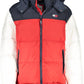 Elegant Blue Down Jacket with Removable Hood