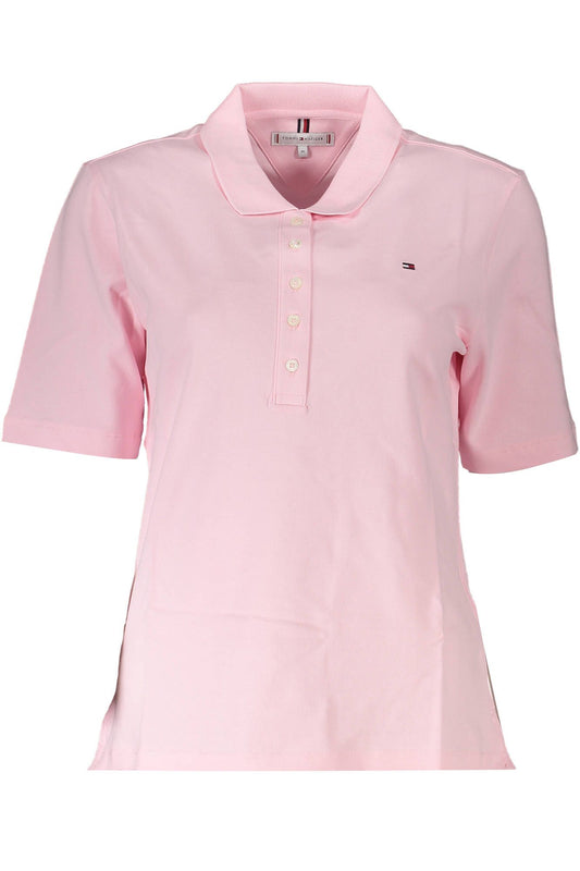 Chic Pink Organic Cotton Polo