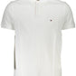 Elegant White Cotton Polo Shirt for Men