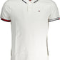 Elegant White Polo with Contrast Detailing
