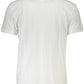 Elegant White Cotton Polo Shirt with Logo Detail