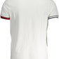 Elegant White Polo with Contrast Detailing