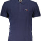 Classic Blue Cotton Polo Shirt