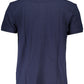 Classic Blue Cotton Polo Shirt