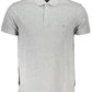 Sleek Slim Fit Gray Polo Shirt for Men