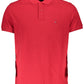 Chic Red Cotton Polo Shirt - Regular Fit
