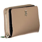 Beige Polyurethane Chic Wallet