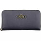 Elegant Blue Wallet with Chic Compartments
