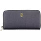 Chic Blue Polyethylene Wallet with Logo