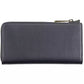 Chic Blue Polyethylene Wallet with Logo