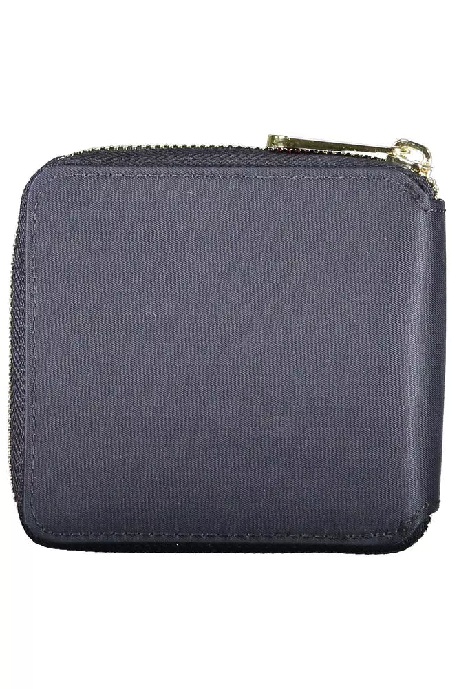 Eco-Conscious Contrasting Blue Wallet